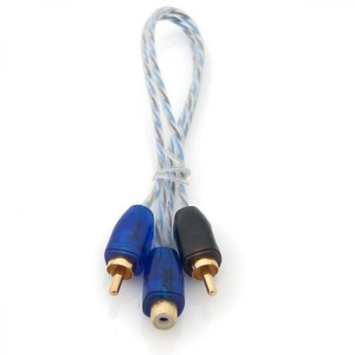 Pilippo PI-2FM Y Kablo 2 Erkek 1 Dişi RCA Kablo